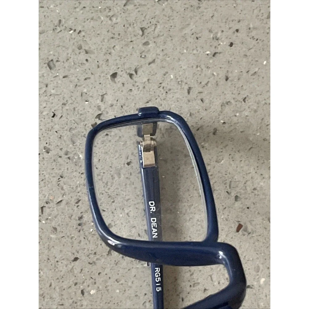 DR. DEAN EDELL Eyeglasses Frames Only RG515 14943 navy blue full rim